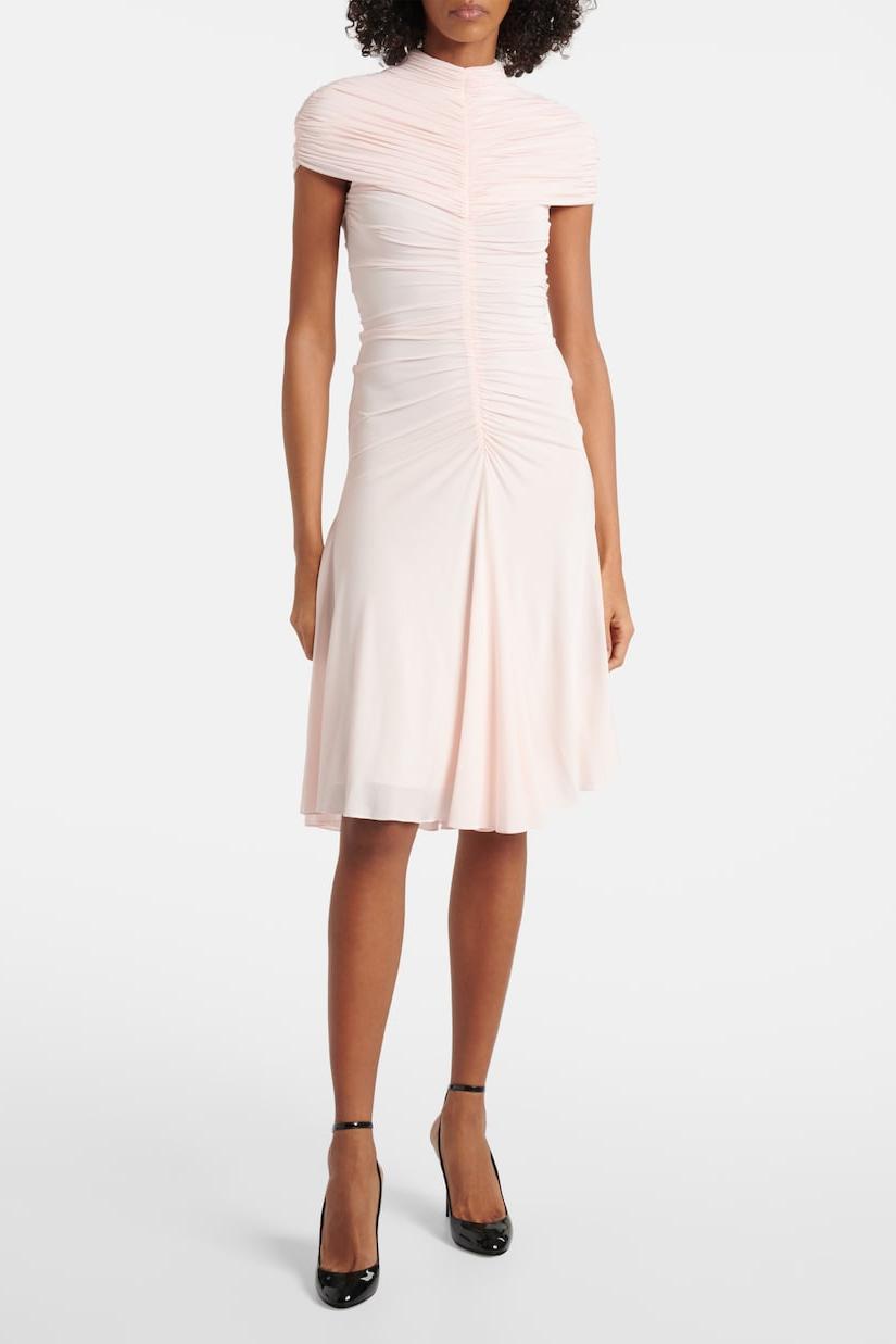HirakuRuchedMidiDress_3 HIRAKU RUCHED MIDI DRESS FOR WEDDING GUEST