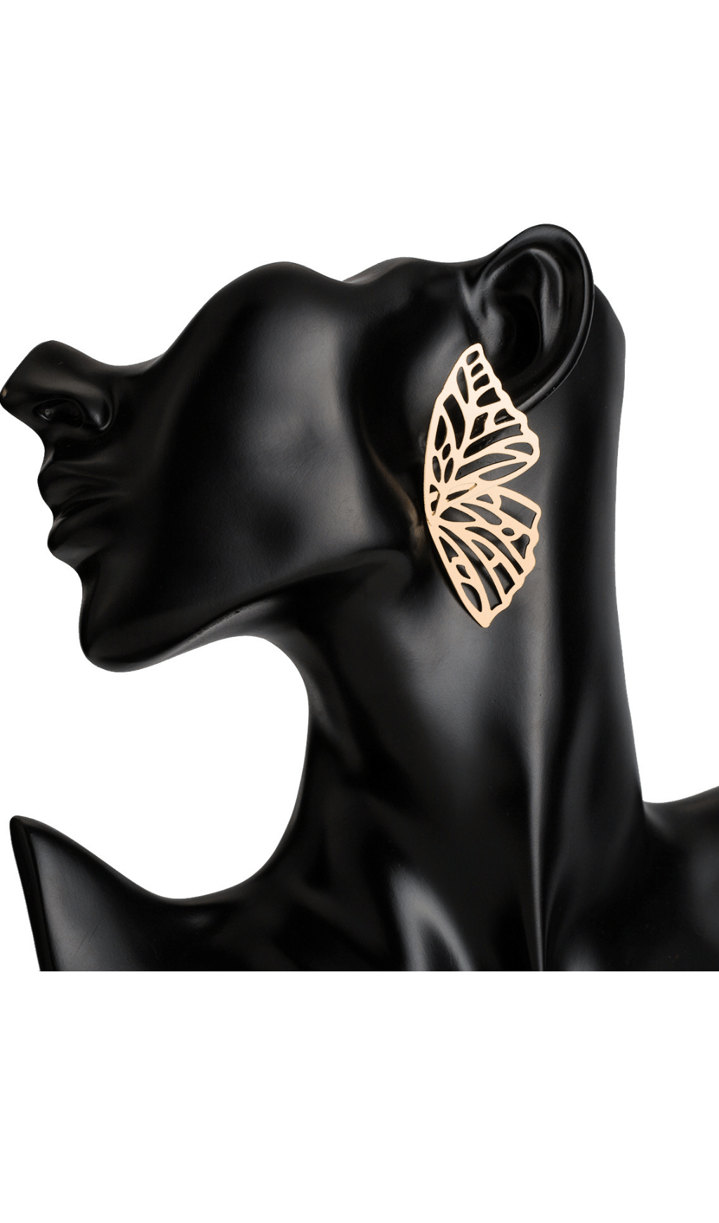 HOLLOW BUTTERFLY ALLOY EARRINGS FOR PARTY
