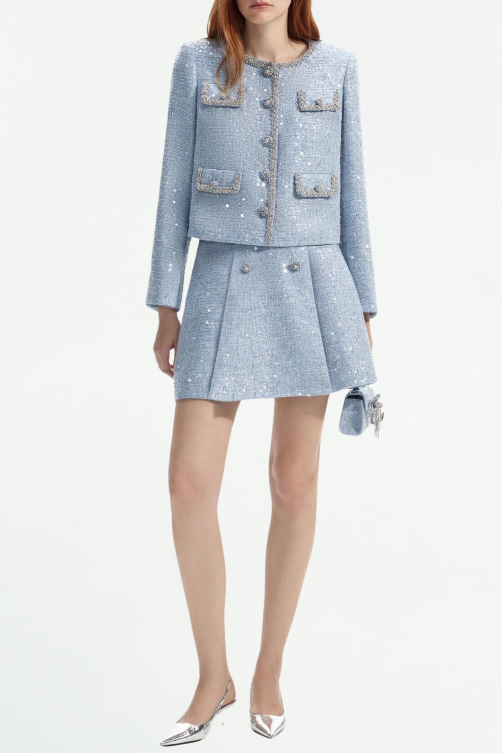 IMAGE_2000_x_3000_33 LUXE BLUE SEQUIN BOUCLE BLAZER FOR EVENING