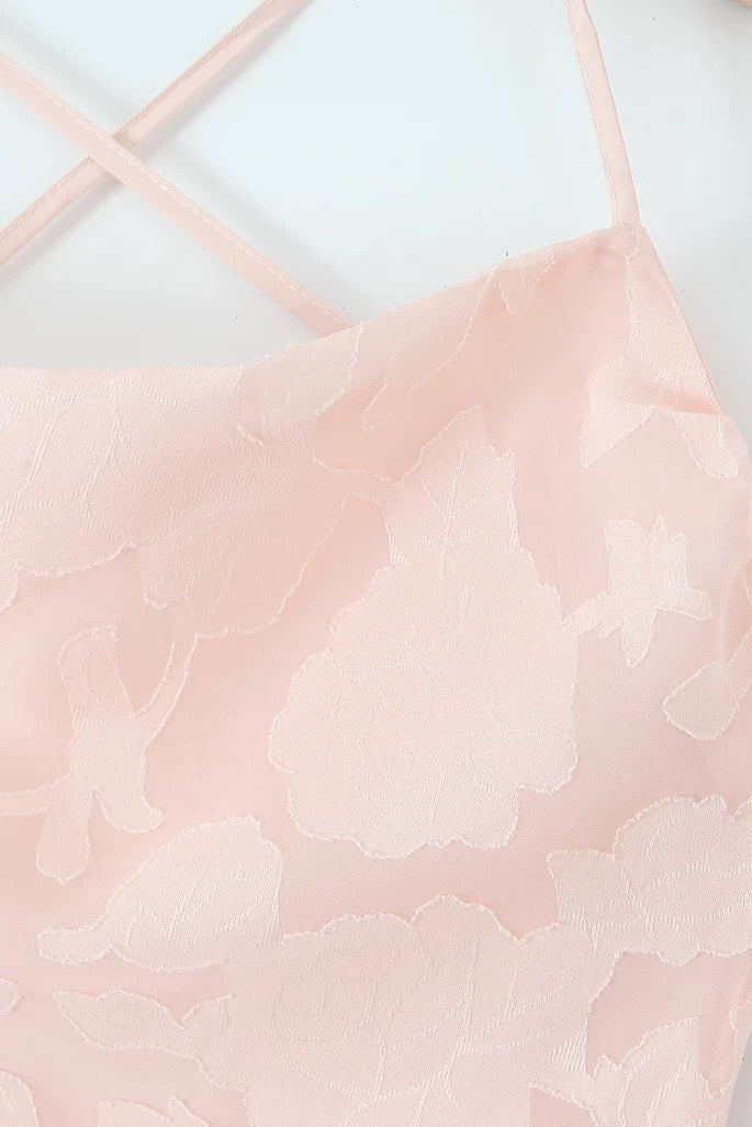 BARDOT BLUSH MAXI DRESS, ROMANTIC WEDDING GUEST