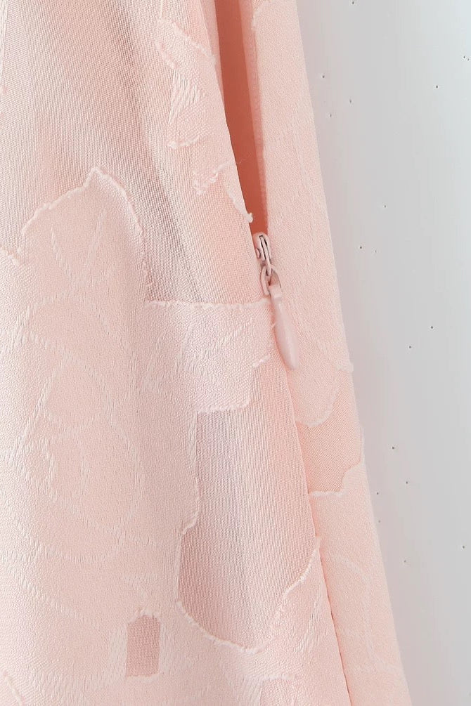 BARDOT BLUSH MAXI DRESS, ROMANTIC WEDDING GUEST