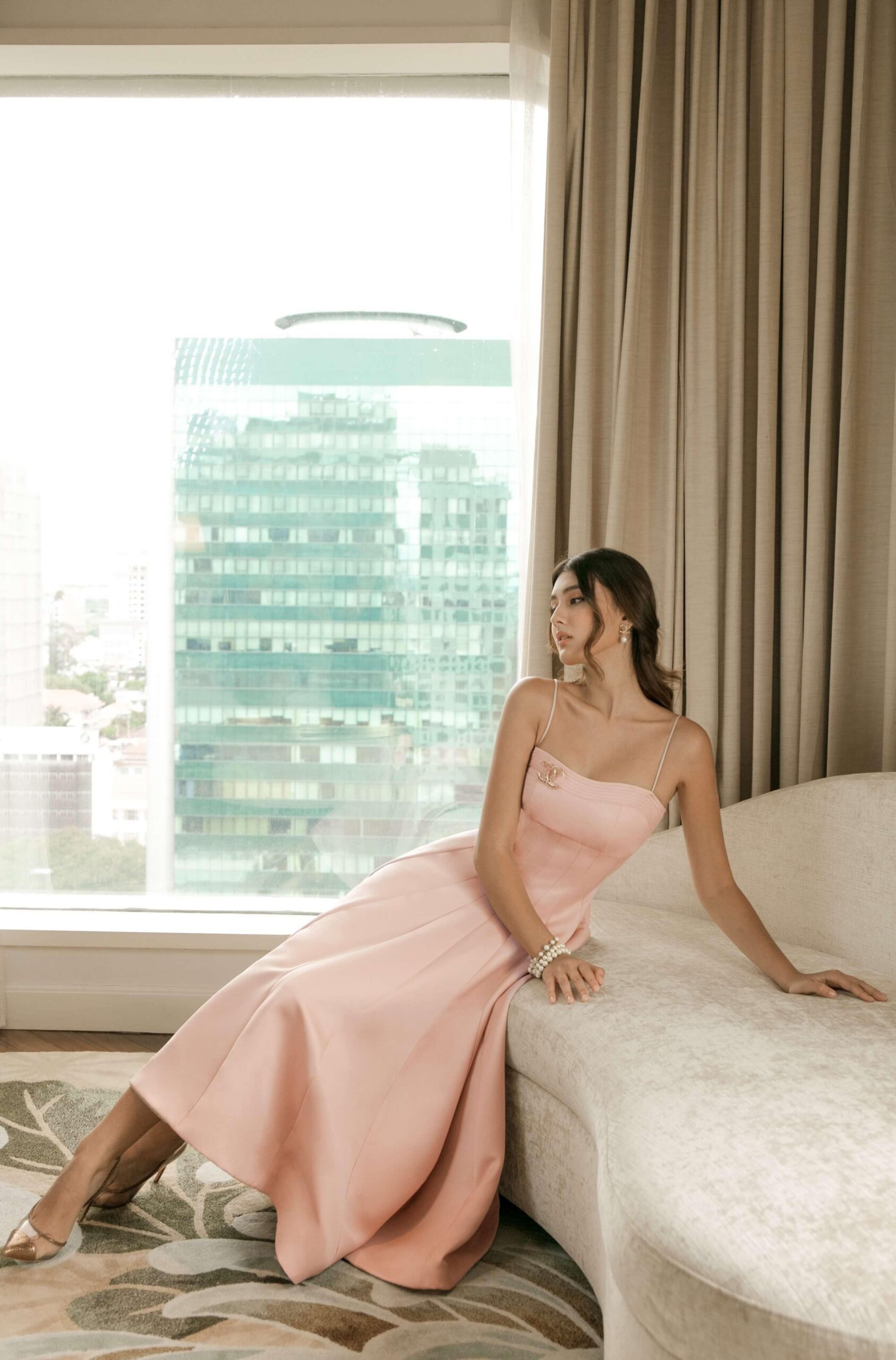 ANGELICA SLEEVELESS MIDI DRESS, COCKTAIL PARTY