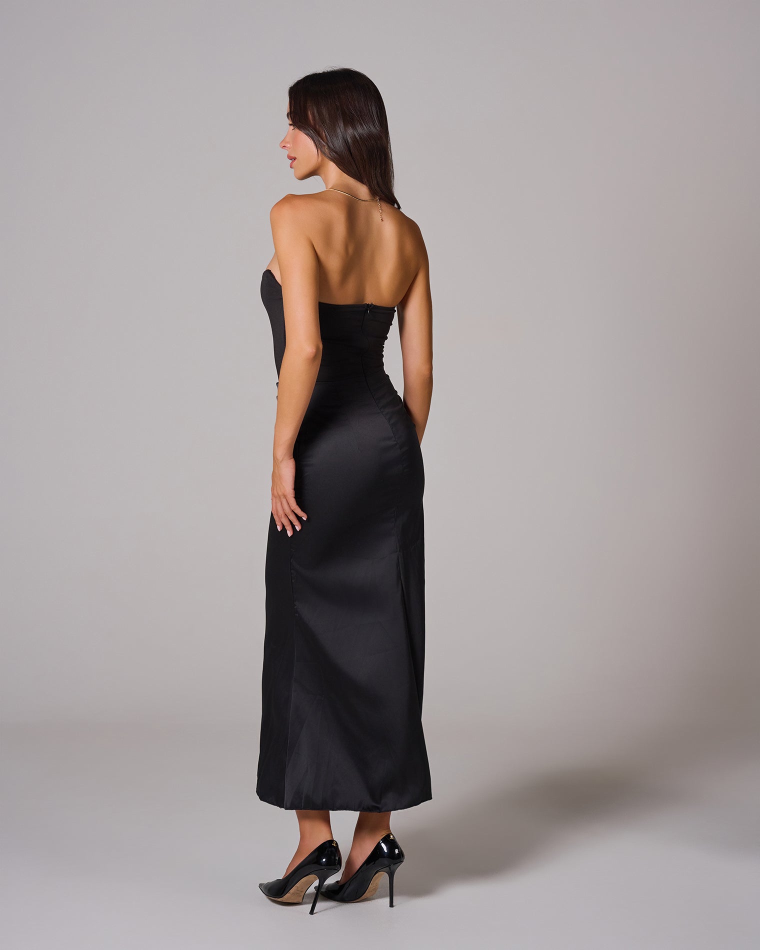 ISABELLE CORSET MAXI DRESS EVENING SILHOUETTE