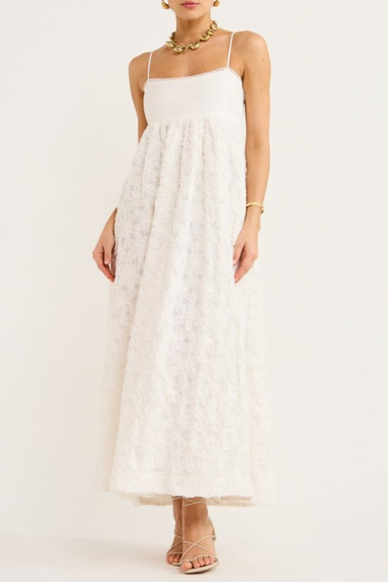 IggyEmbroideredMidiDressInCream_4 IGGY EMBROIDERED MIDI DRESS, CREAM, WEDDING GUEST