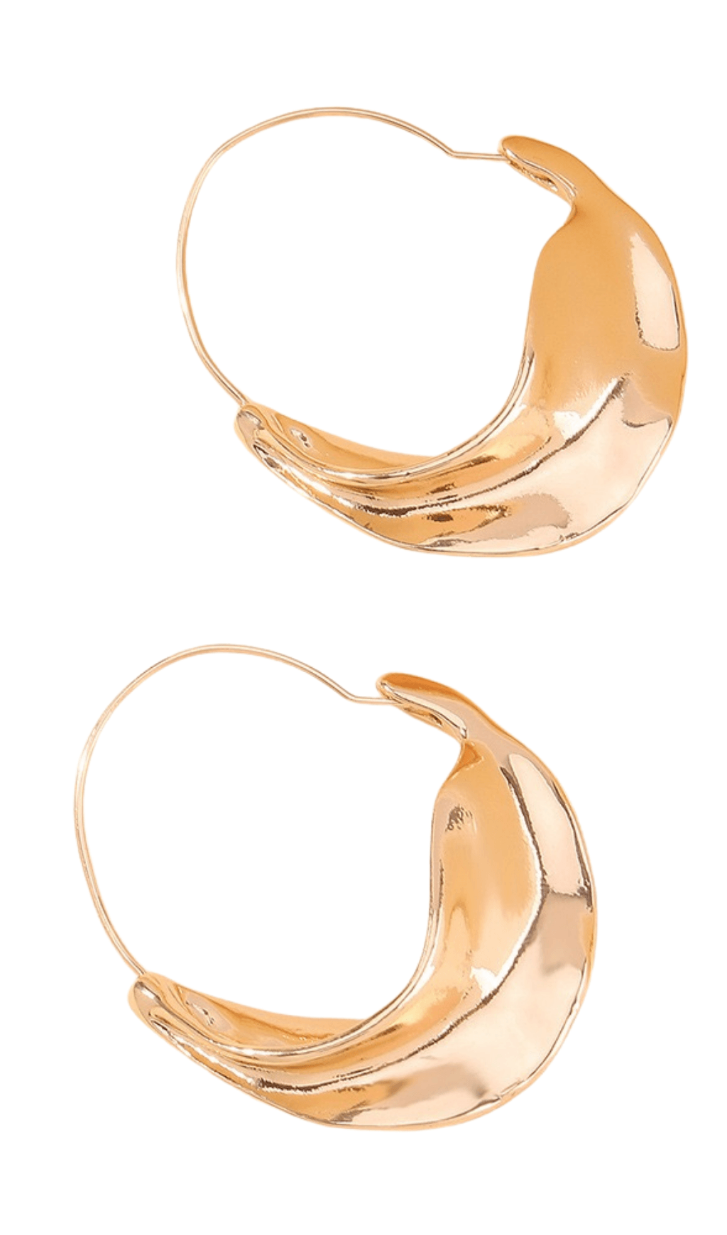 IRREGULAR LEAF DROP EARRINGS FOR WEDDING