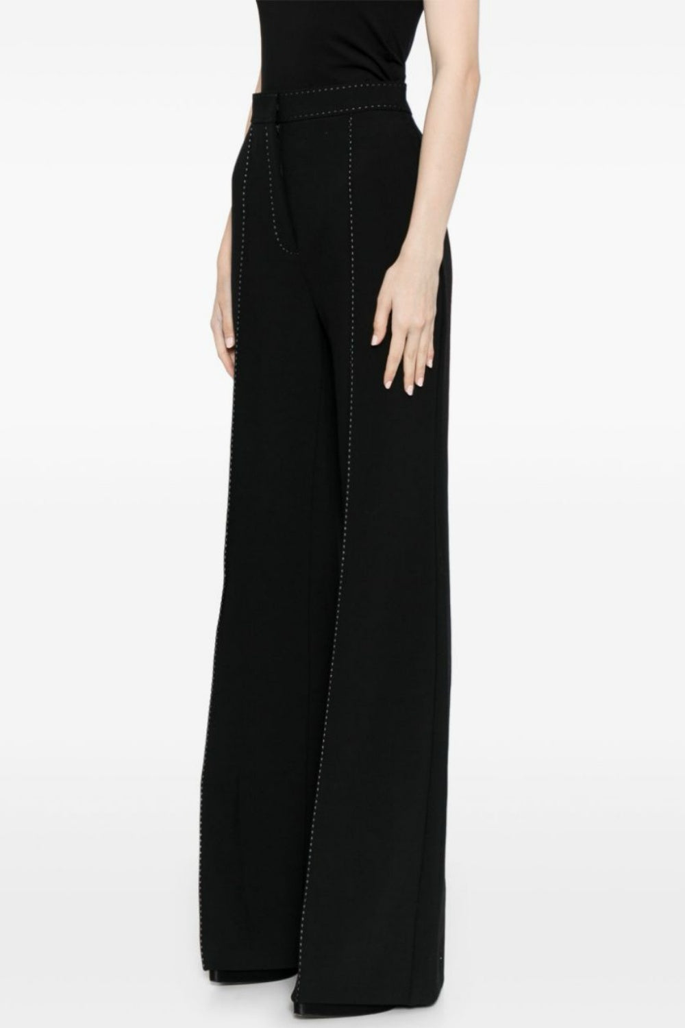ISHARA BELTED BLAZER TWO-PIECE SET OFFICE WEAR