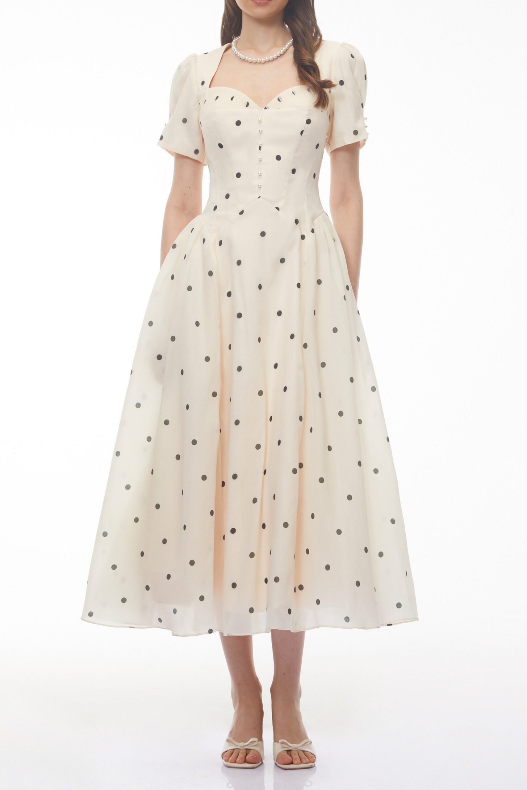 JavanehWhitePolkaDotMaxiDress_1_17829428-ab3b-46f8-a5ff-63484c29f352 JAVANE POLKA DOT MAXI DRESS FOR WEDDING GUEST