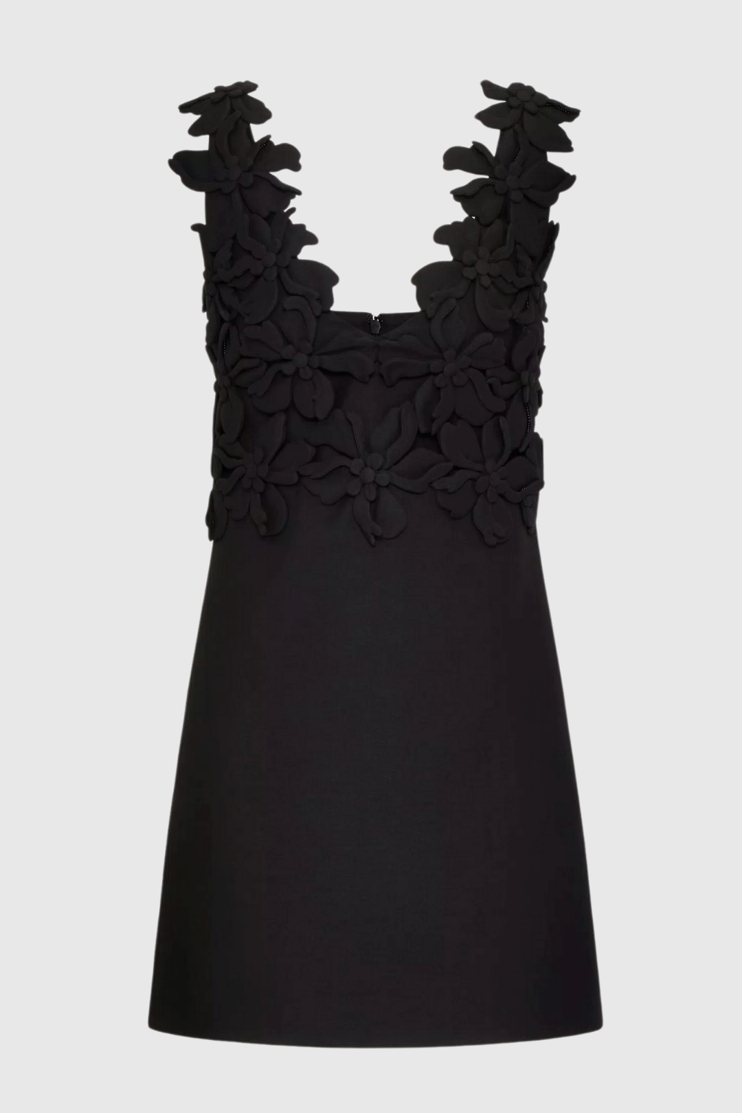 JULIETE FLORAL PLUNGE SLEEVELESS MINI DRESS