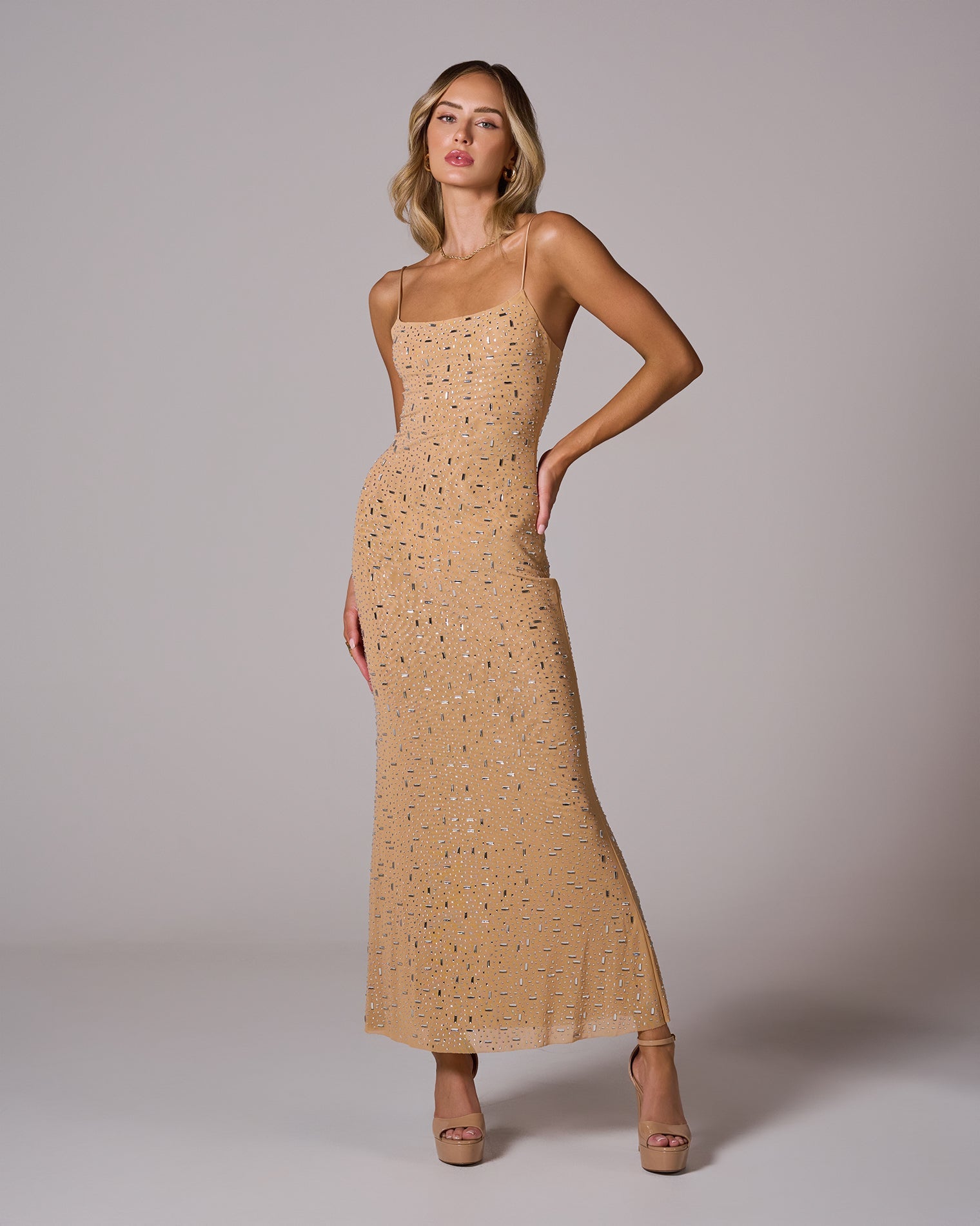 KATARINA EMBELLISHED MAXI DRESS FOR EVENTS
