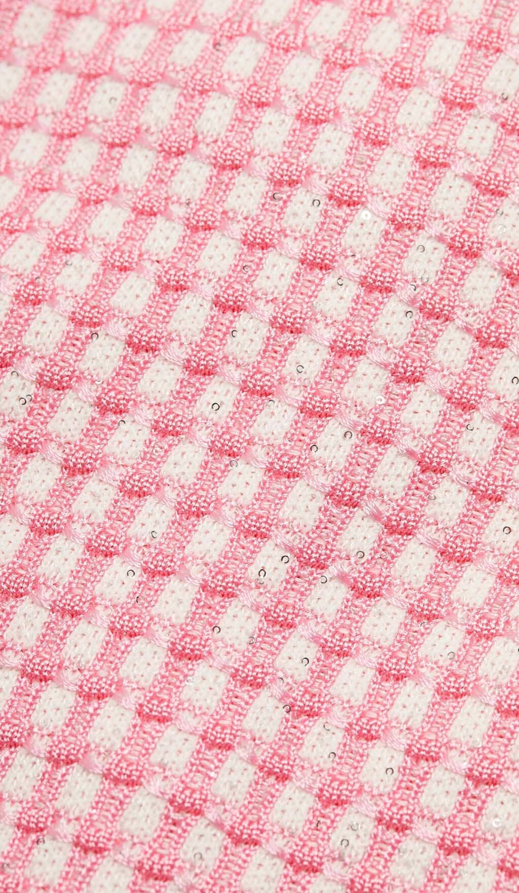 KNITTED PINK MINI DRESS, BUTTON FRONT, CASUAL