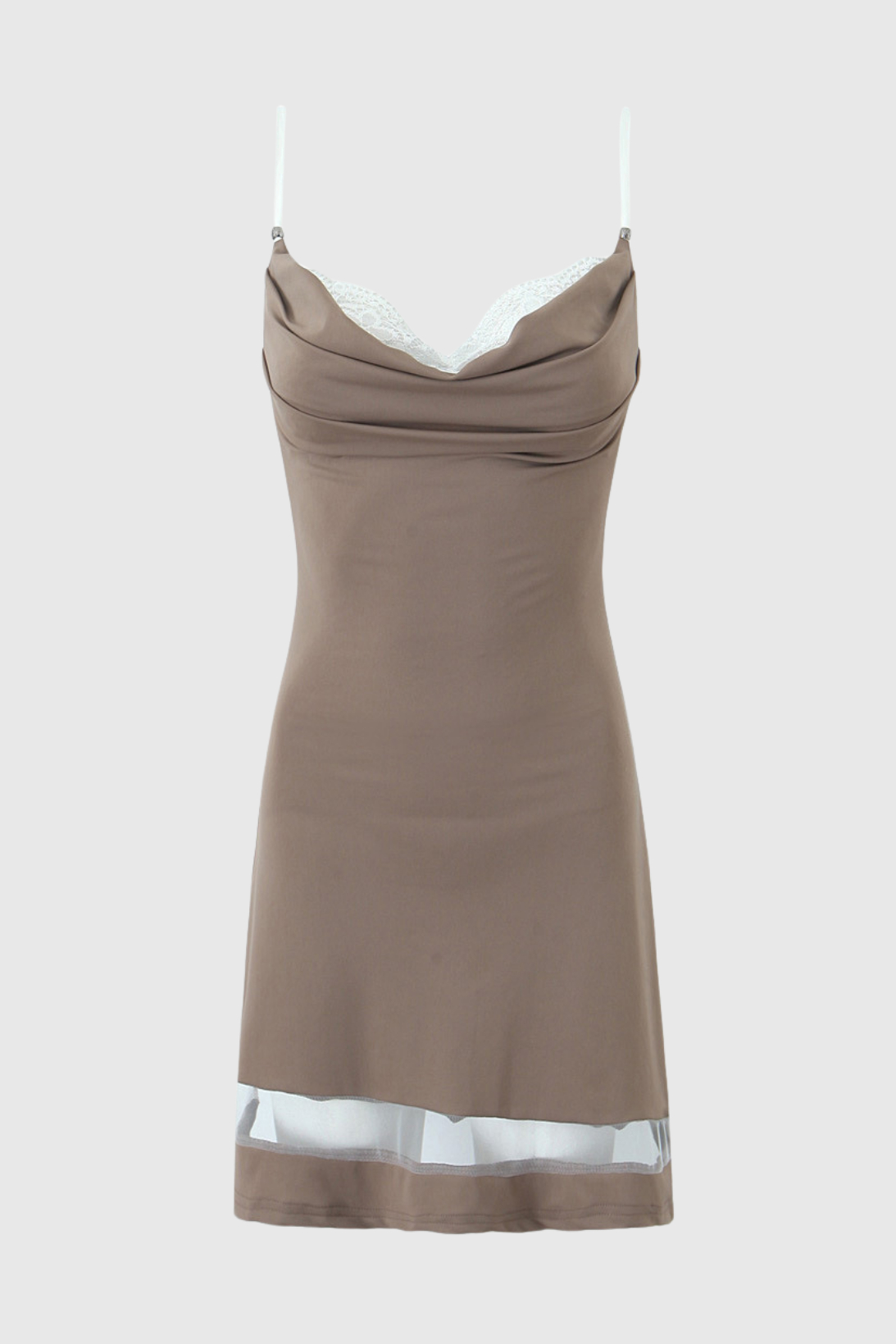 KATALIA LACE PATCHWORK MINI DRESS – BOHO COCKTAIL PARTY