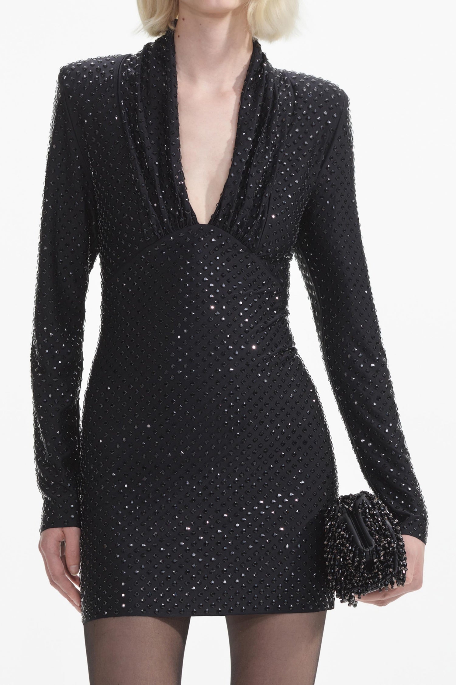 RHINESTONE MINI DRESS, SEQUIN PARTY BODYCON