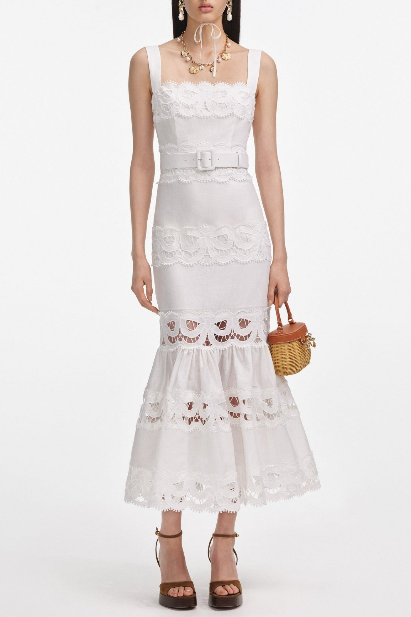KeaneLaceInsertBeltedMidiDress_3 KEANE LACE BELTED MIDI DRESS, ELEGANT