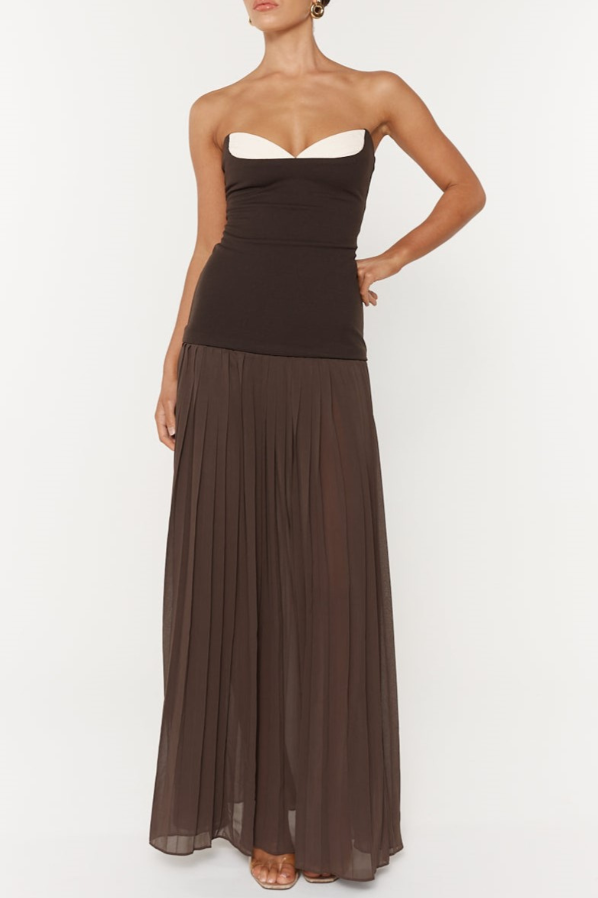 KeataStraplessPleatedMaxiDress_1 MARGUERITE STRAPLESS PLEATED MAXI DRESS FOR WEDDING