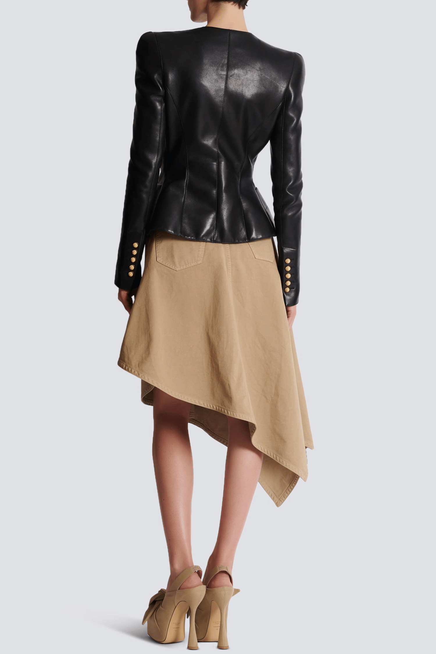 KESTER LEATHER BUTTON JACKET FOR CASUAL STYLE