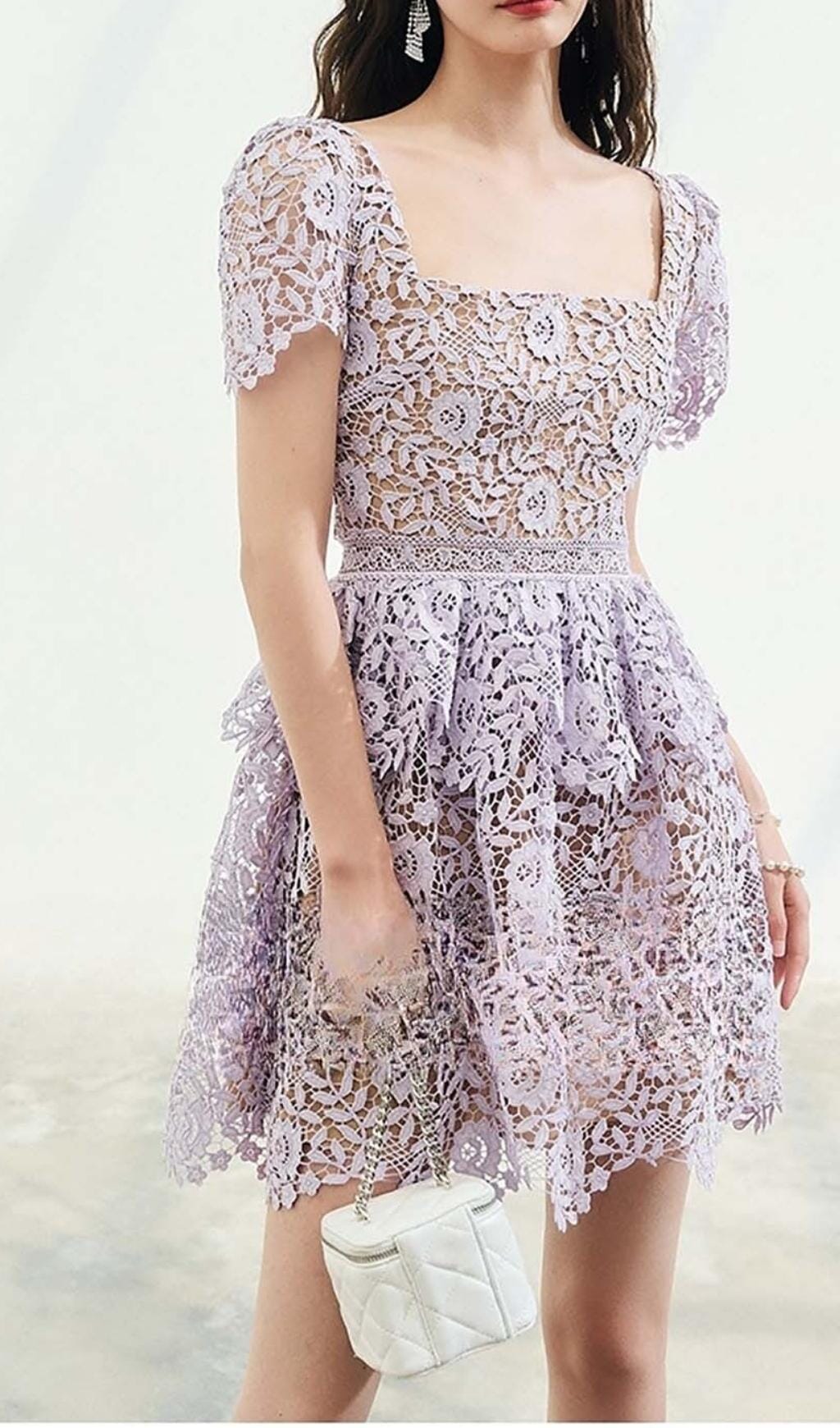 LACE-TIERED-MINI-DRESS-IN-PURPLE-2 PURPLE LACE TIERED MINI DRESS FOR PARTIES