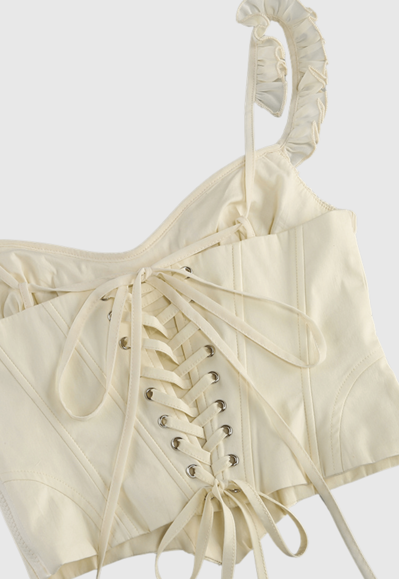 LAGINA LACE CORSET RUFFLE SKIRT SET