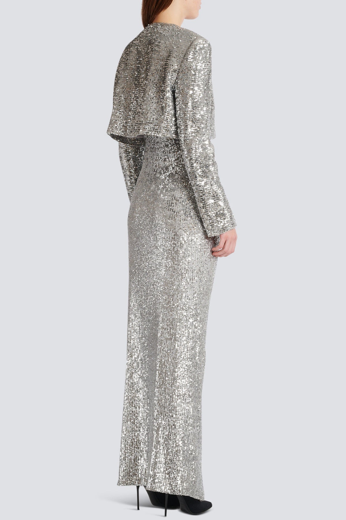 LAIKI SEQUIN CROPPED BLAZER FOR PARTY