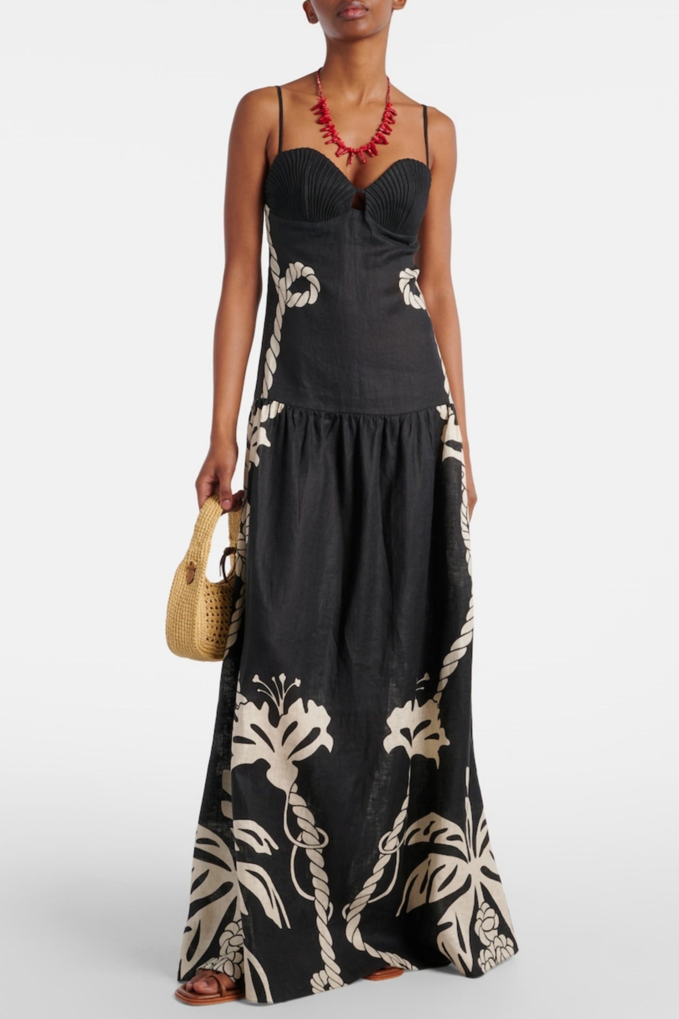 LawereyPrintLinenMaxiDress_3 LAWEREY PRINT LINEN MAXI DRESS FOR VACATION