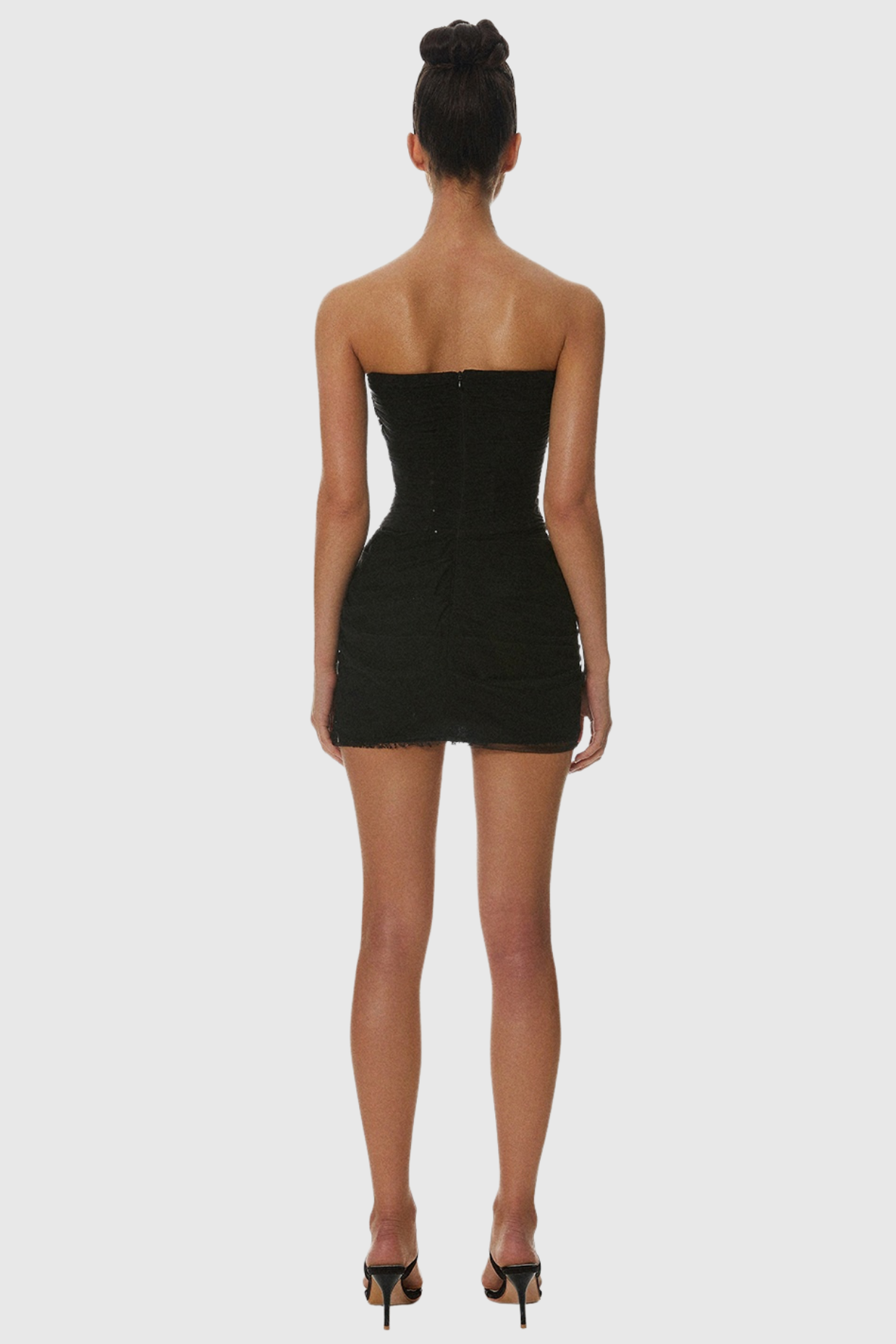 LiserreSequinStraplessCorsetRuchedMiniDress_5_29bd1a1d-7d9f-483f-beee-d7e41485c2d3 LISERRE SEQUIN STRAPLESS CORSET MINI DRESS