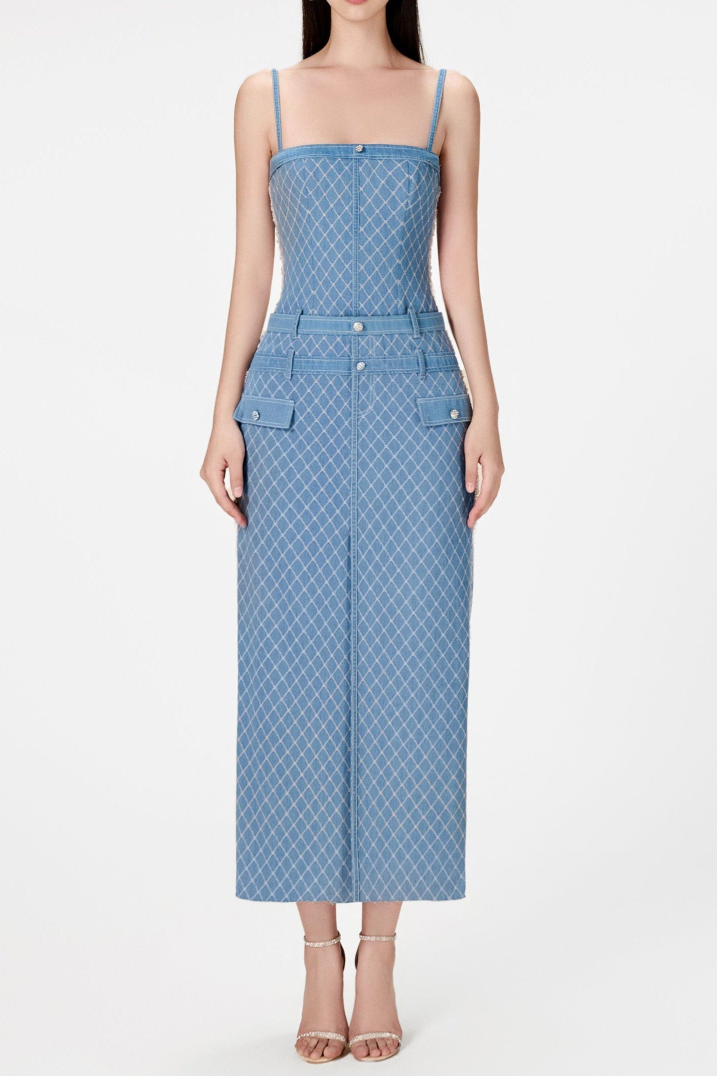 Lobb158373_da0c5d38-953b-4528-9091-450d9c470c35 MIDI DENIM STRING DRESS - CASUAL SUMMER