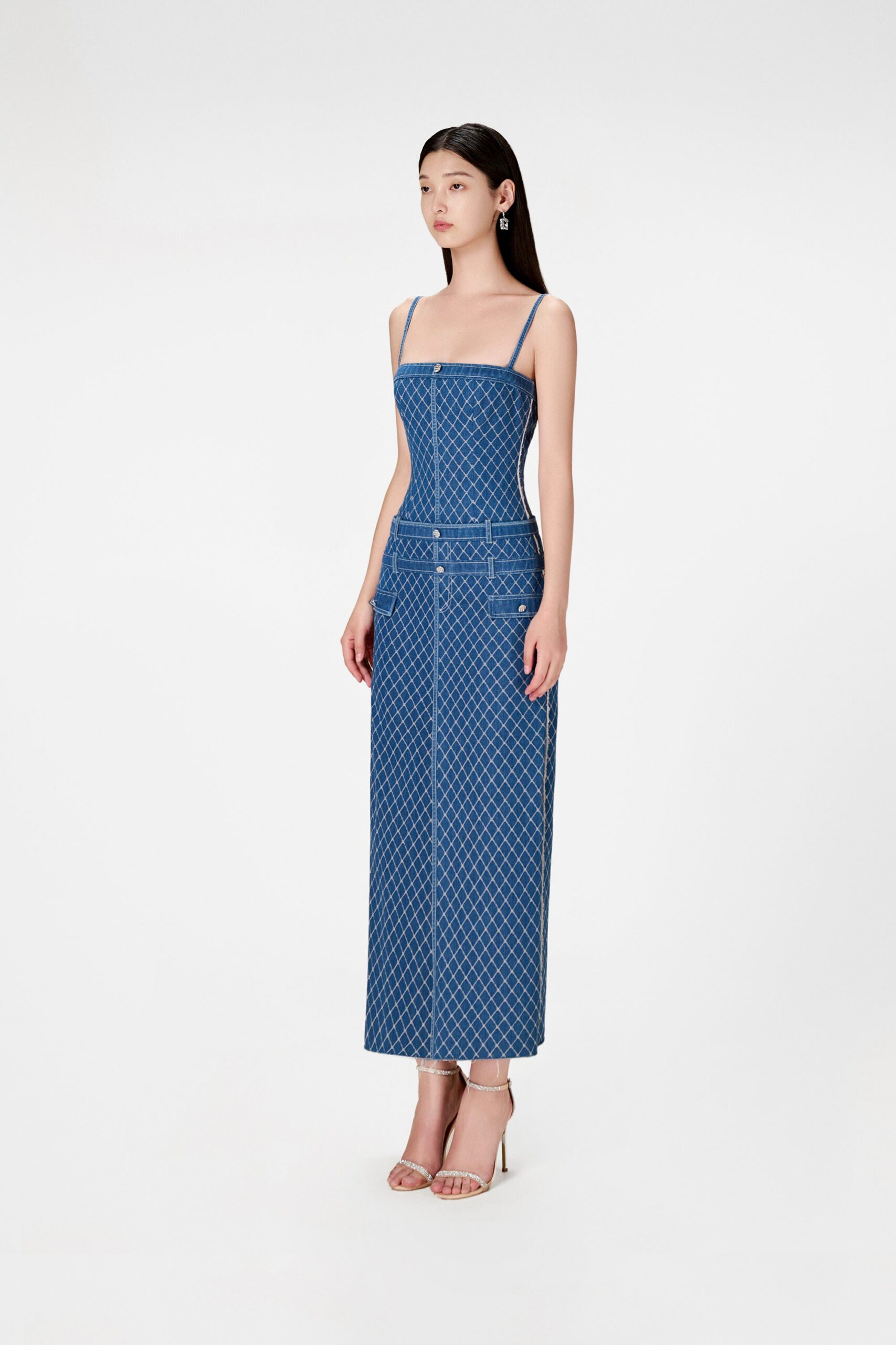 MIMI DENIM STRING DRESS: CASUAL SUMMER MINI