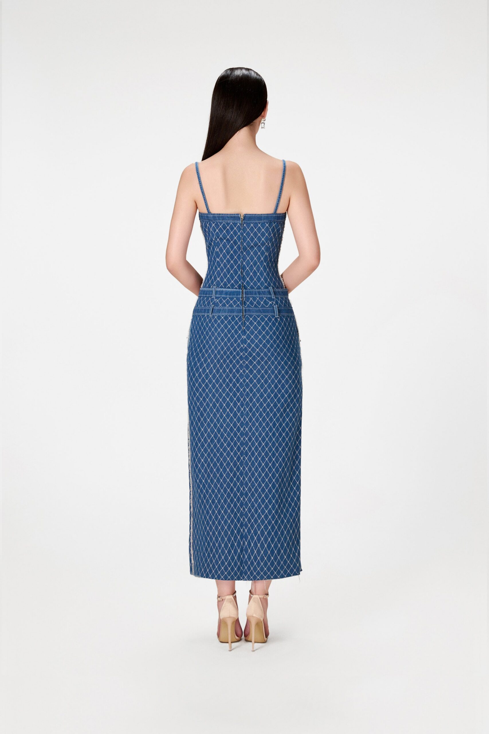 MIMI DENIM STRING DRESS: CASUAL SUMMER MINI