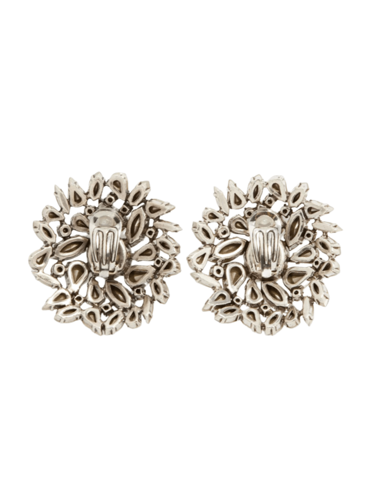 LYSANDER CIRCLE RHINESTONE EARRINGS FOR PARTY GLAM
