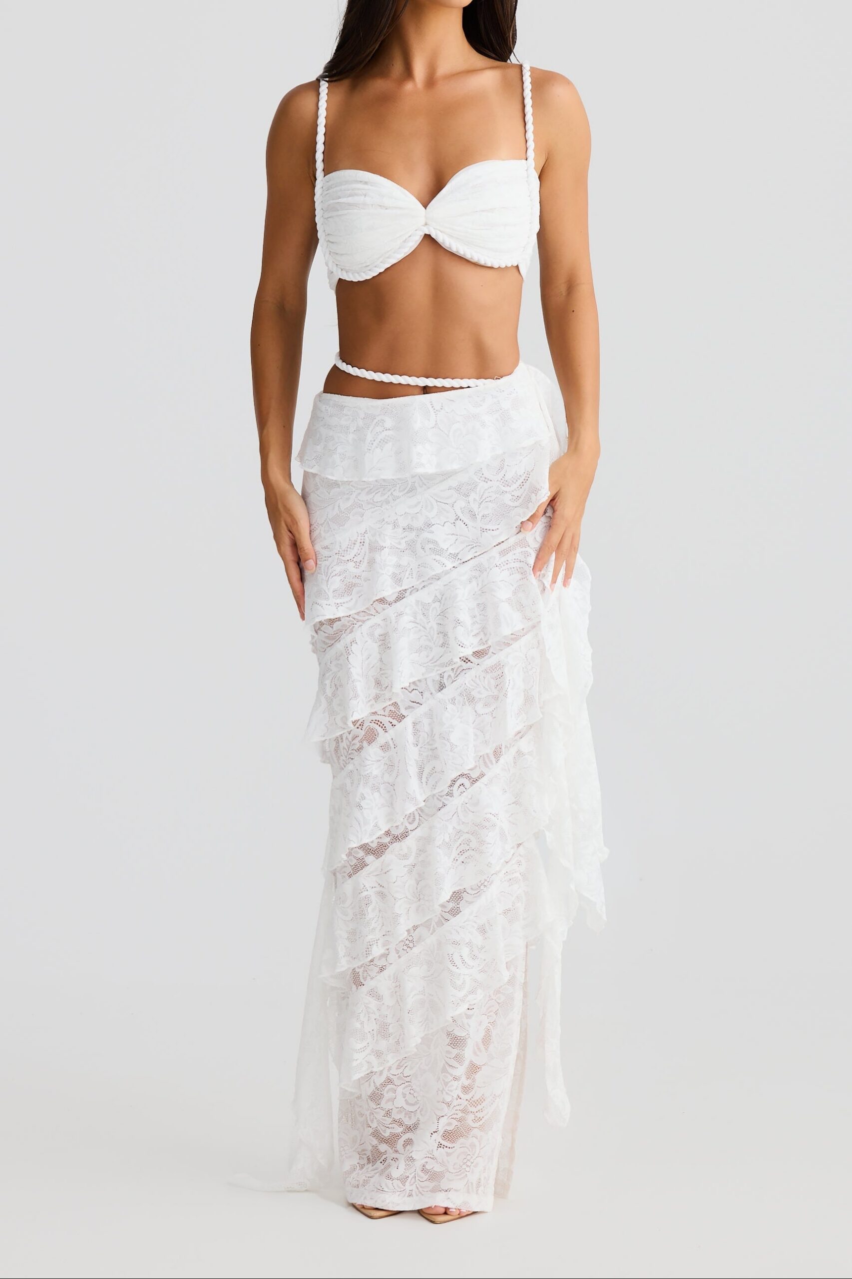 MELANI_Jan_20995_151d753c-b872-4d51-bf88-7f612eb9ad78 LACE CROP TOP & SKIRT SET WHITE