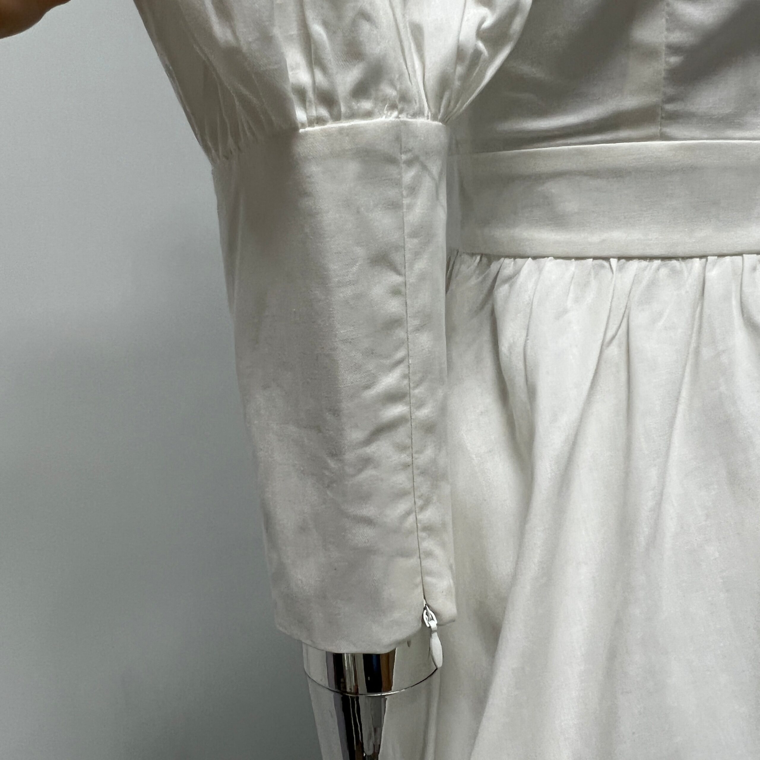 HALTER PUFF SLEEVE FRINGE MINI DRESS
