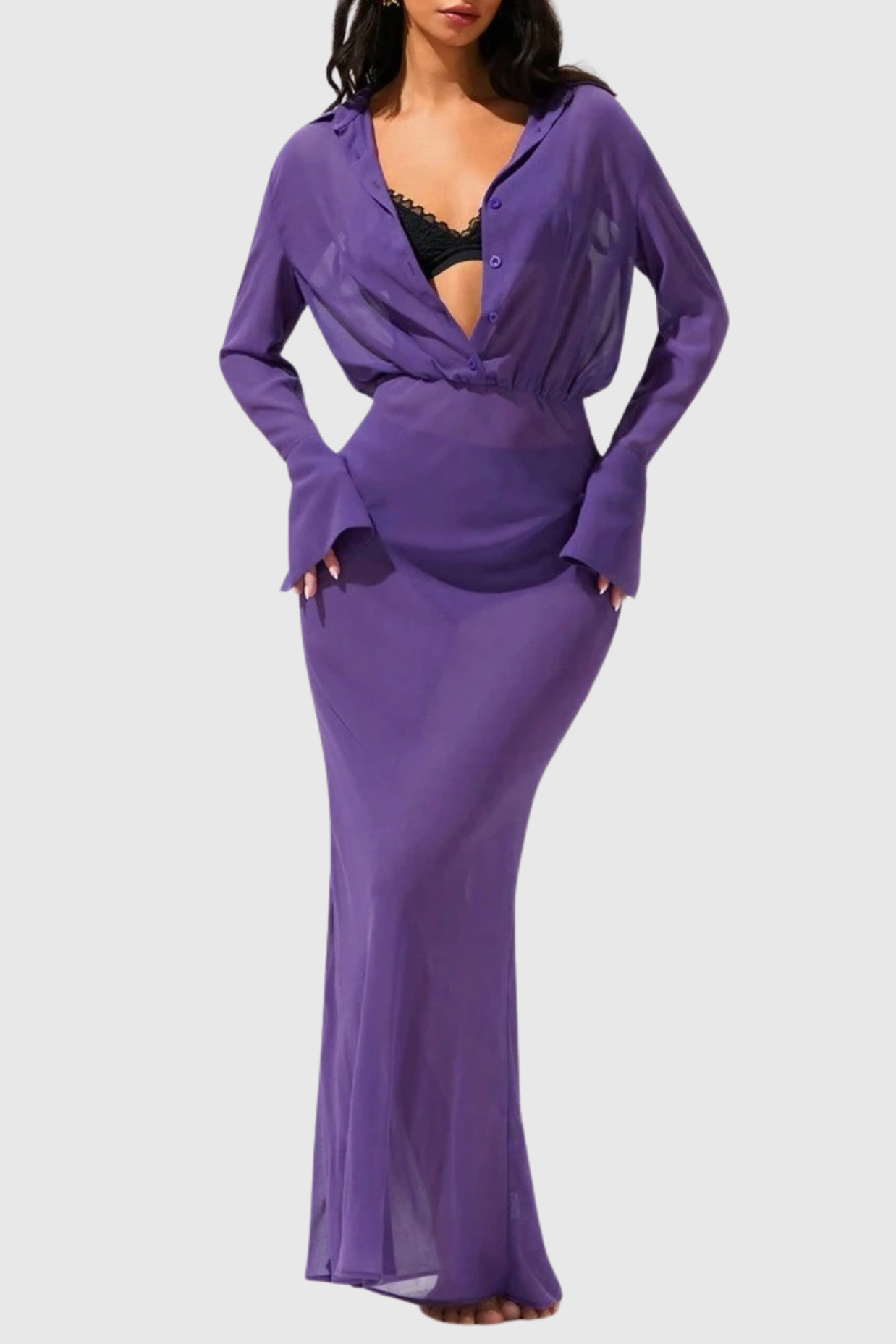 MCKIE SHIRT MAXI DRESS, CASUAL OCCASION SILHOUETTE