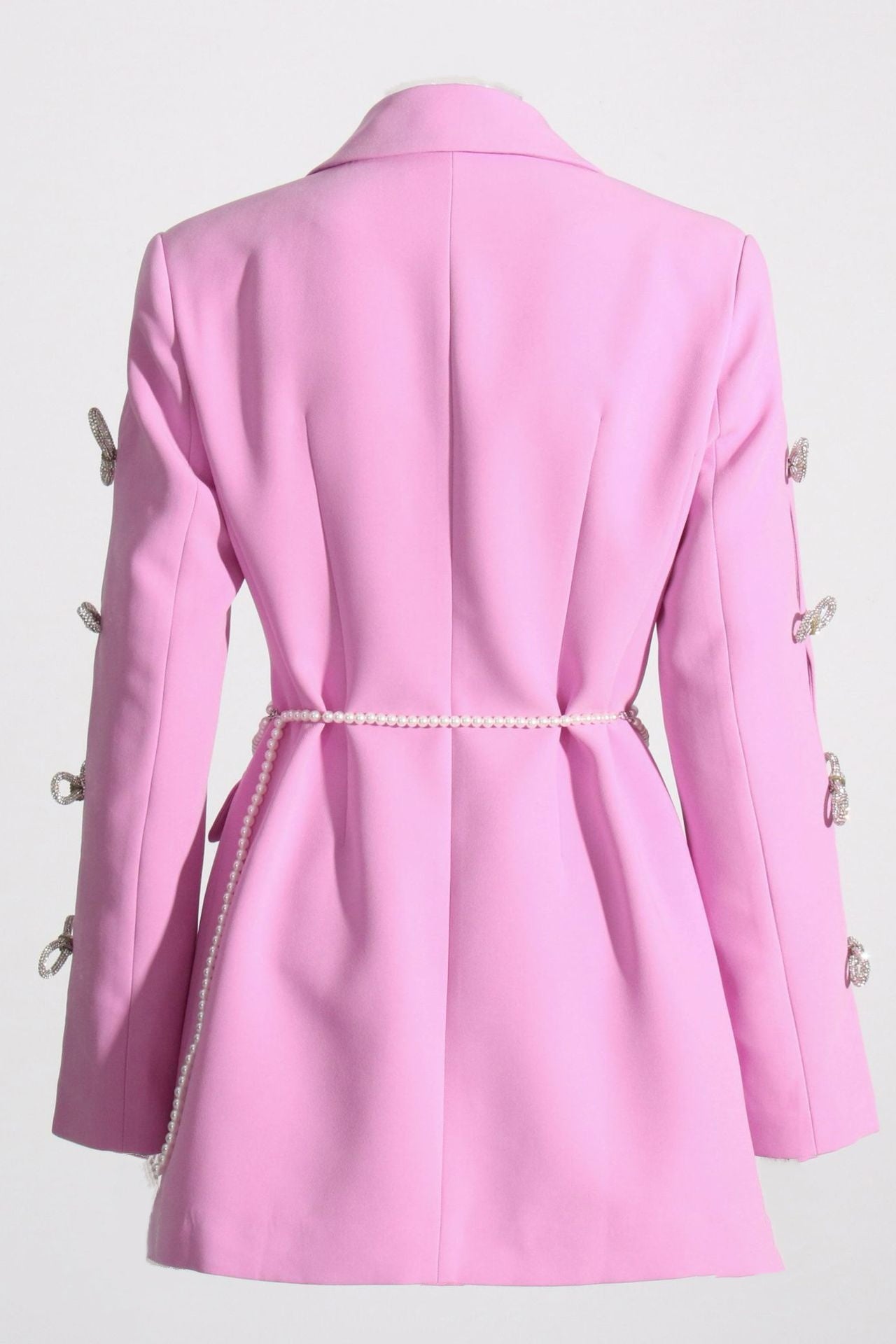 MILENA PEARL BOW BLAZER DRESS