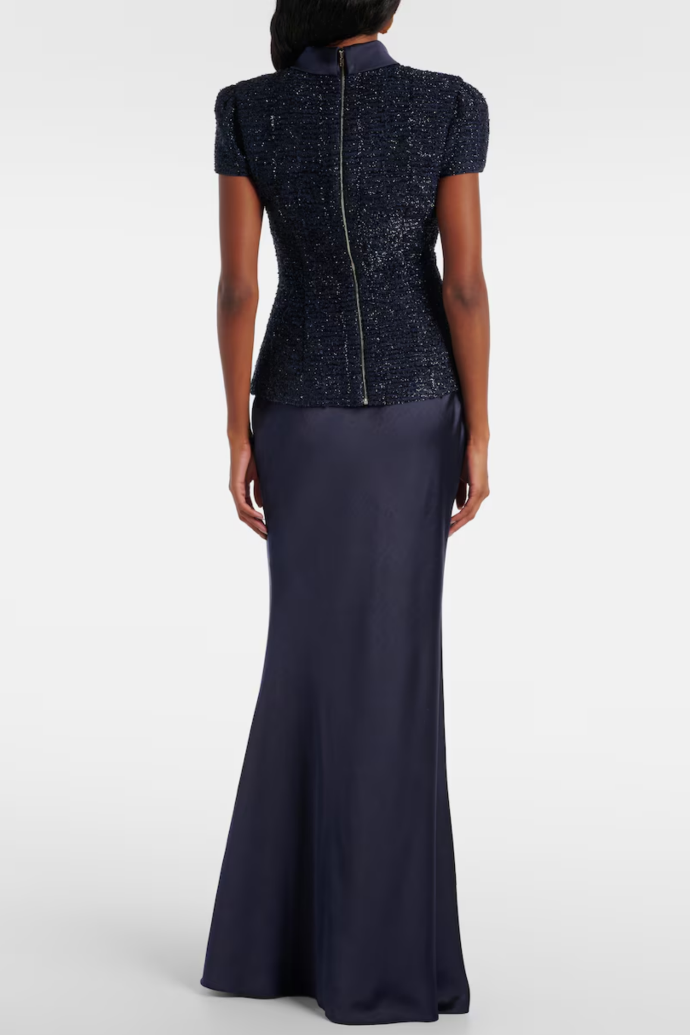 MUNOZ METALLIC TWEED TWO-PIECE SET FOR EVENTS