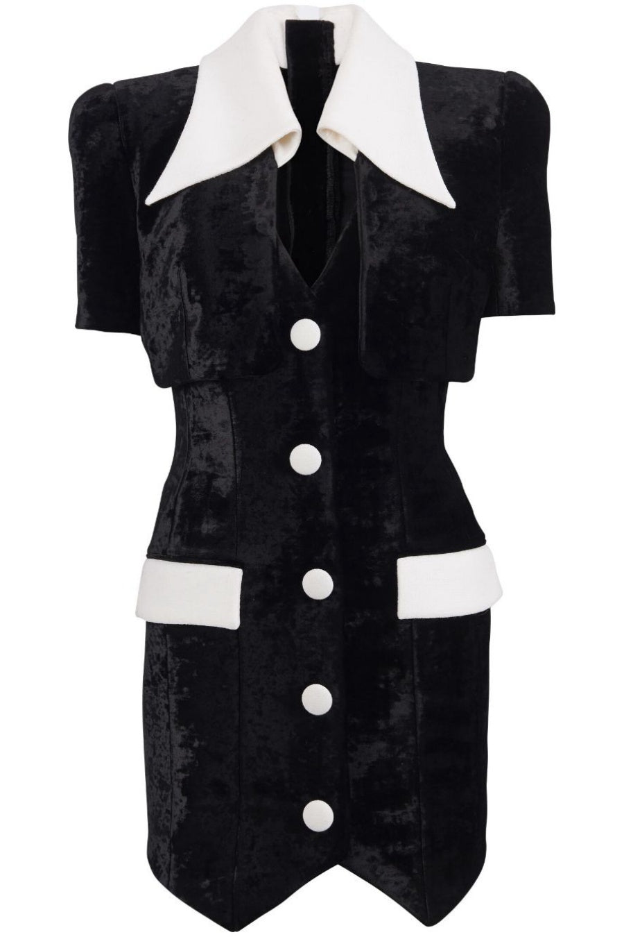 NIA VELVET V-NECK MINI DRESS FOR PARTY NIGHT OUT