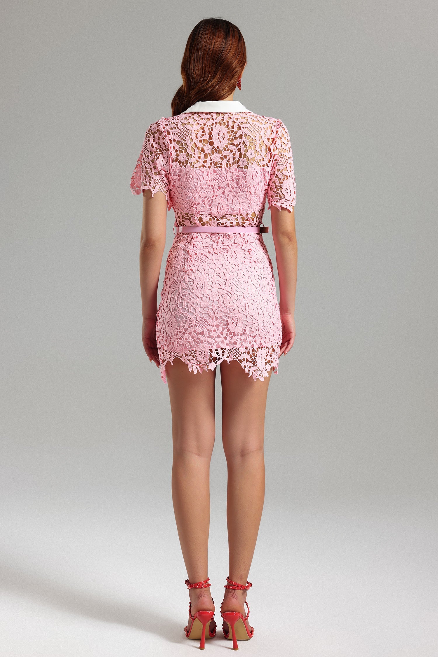 NOMAD LACE MINI DRESS FOR COCKTAIL PARTY