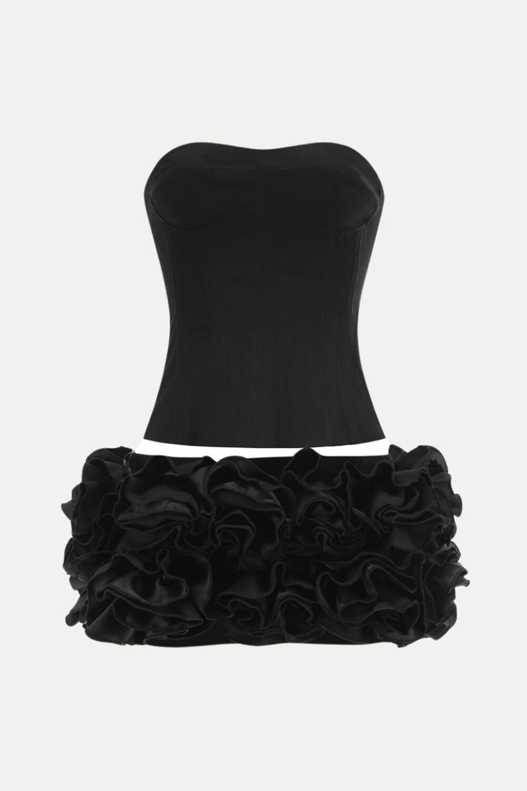 NUALA LACE UP TWO PIECE SET - BLACK GO-TO OCCASION