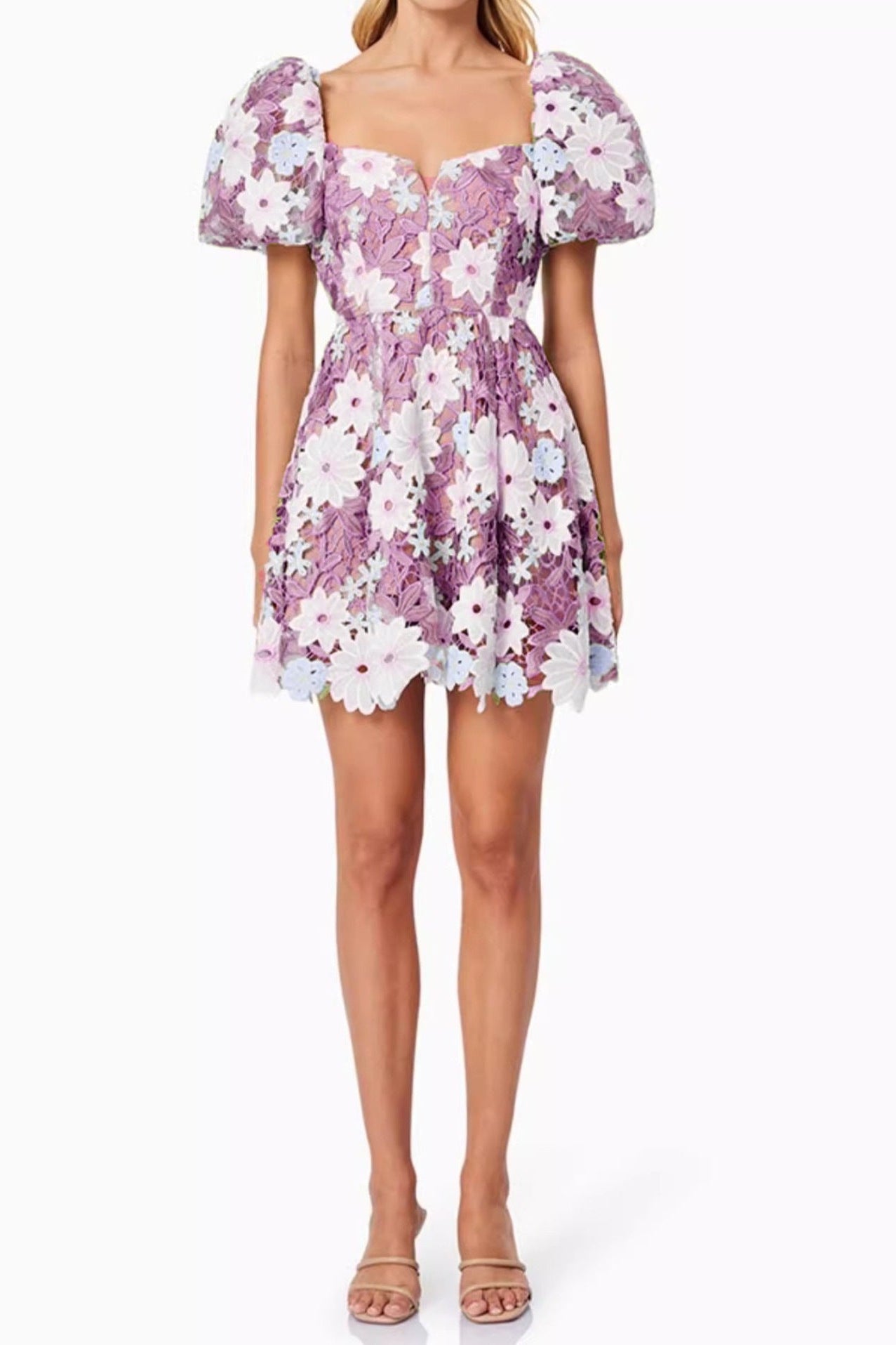 O1CN011Qx9MP1cb62XMUc5L__2217977153618-0-cib WINIFRED PURPLE LACE HOLLOW MINI DRESS
