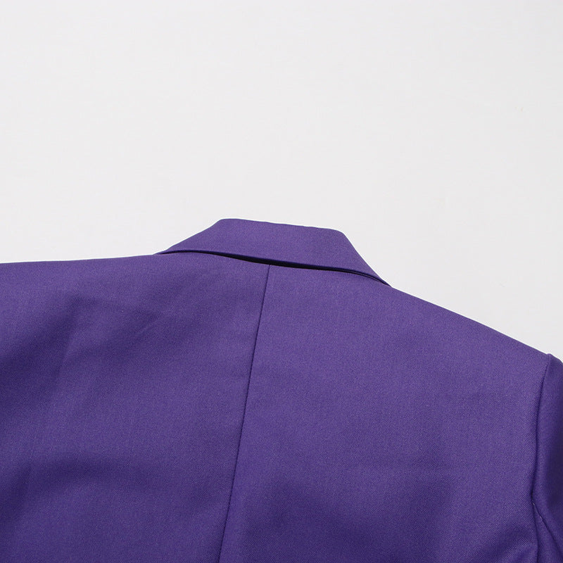 AHARON BLAZER: CROSS LAPEL FLOWER WEDDING