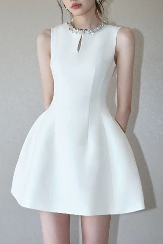 O1CN012iQUuZ1WXXFNek0Tb__2211149002798-0-cib ALYSSA WHITE SLEEVELESS ROUND NECK DIAMOND DRESS