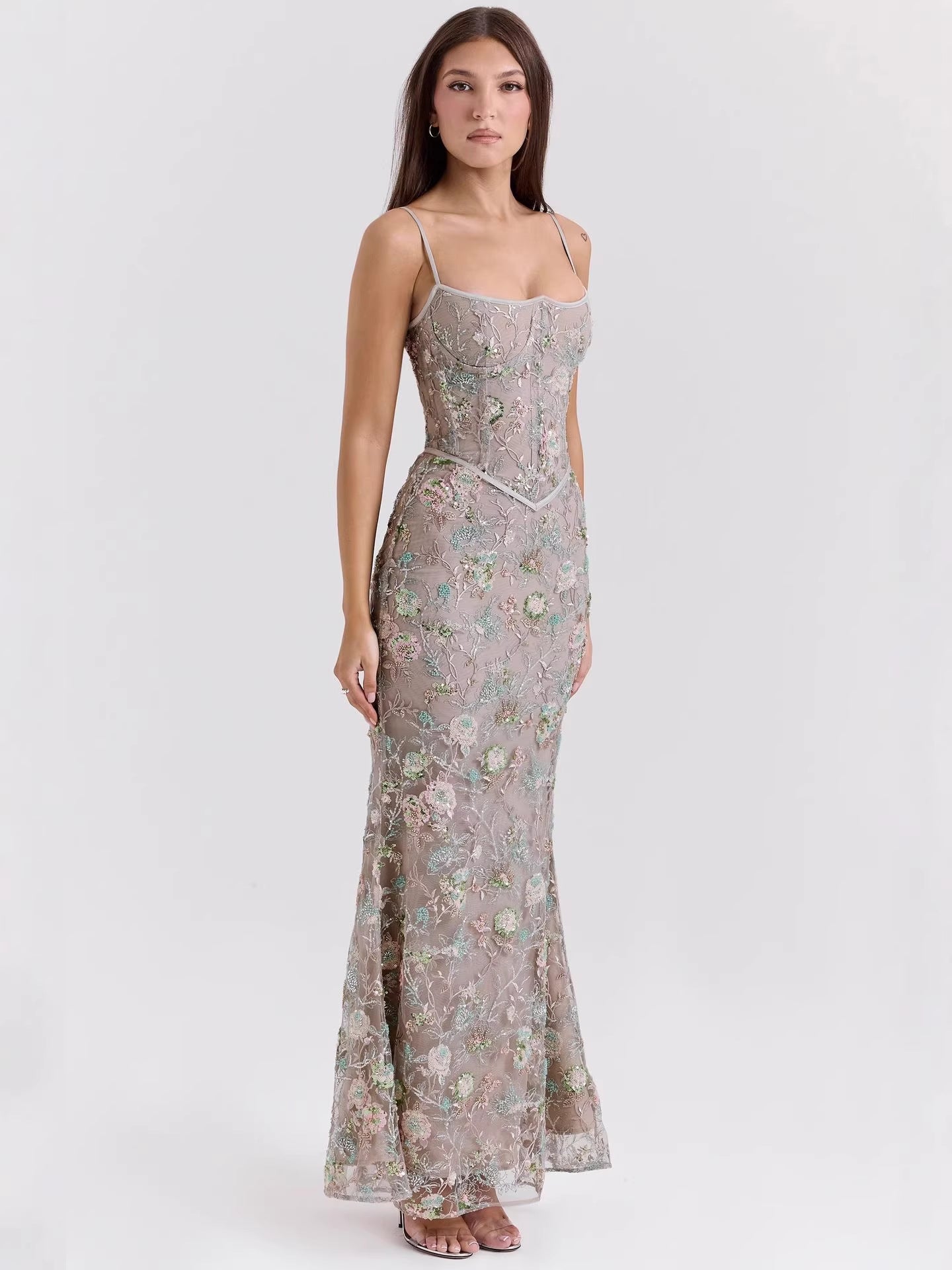 SABINA STRAPLESS BACKLESS MAXI DRESS – SEXY ELEGANT EVENING