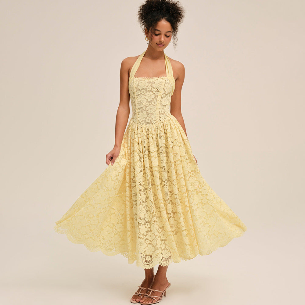 ALANA MIDI DRESS, ELEGANT A-LINE FOR WEDDING GUEST