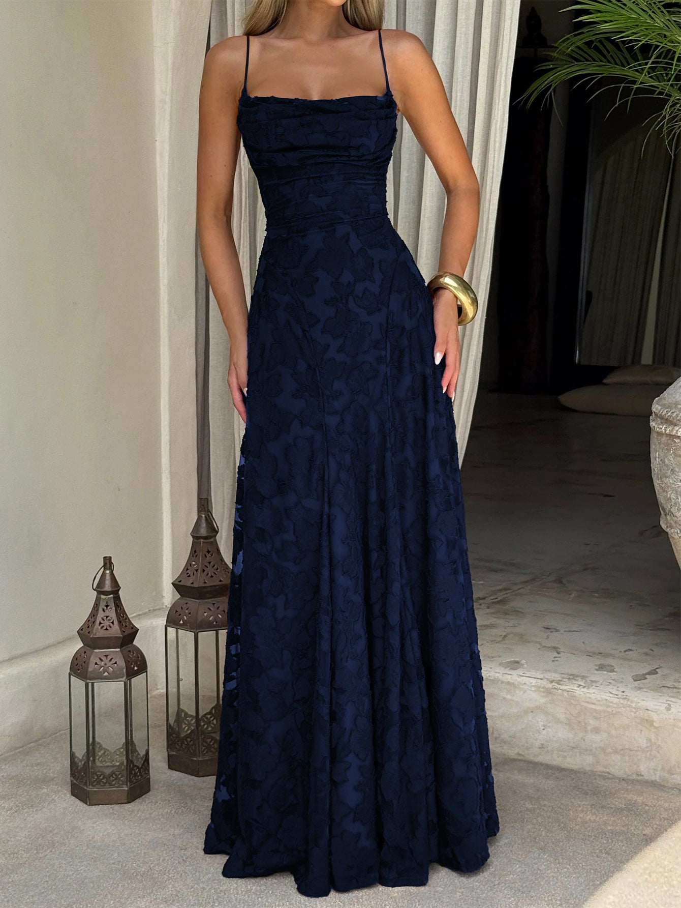 O1CN019JT9M21ND547zOj6y__2425141535-0-cib FRANCIS MAXI DRESS DARK BLUE - ELEGANT EVENING SILHOUETTE