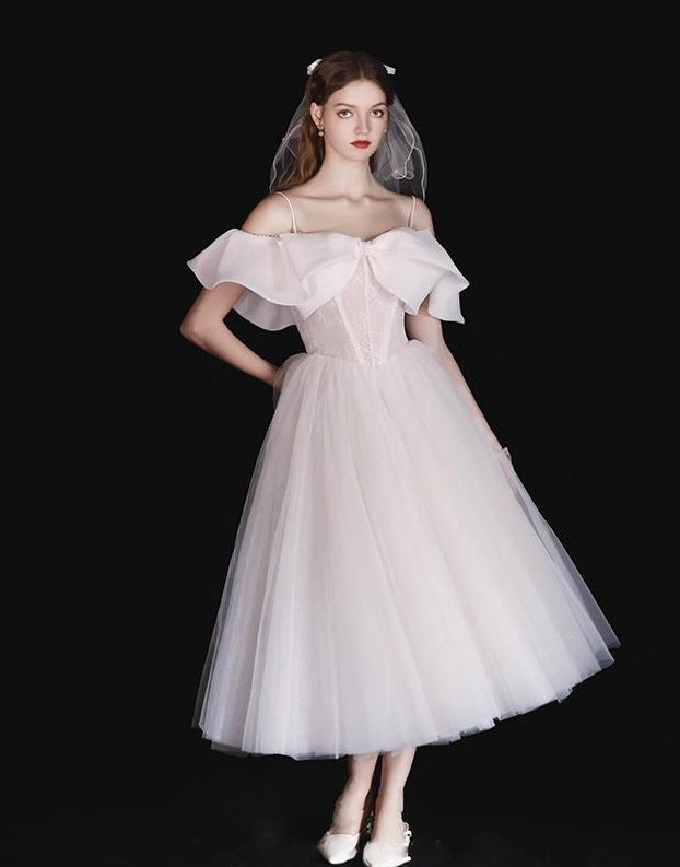 SEBASTIANE WHITE RUFFLED ONE-SHOULDER MIDI DRESS