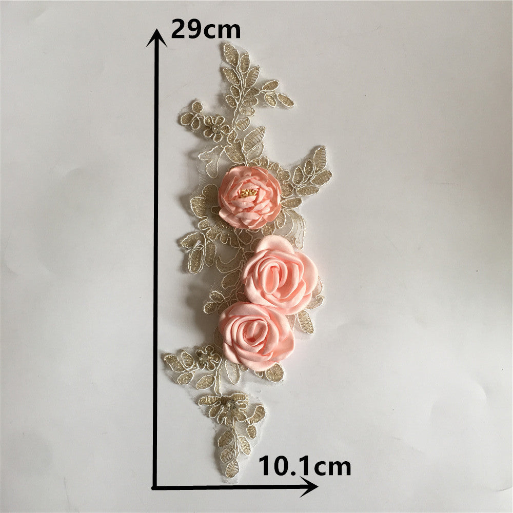3D LACE FLOWER COLLAR, DIY SEWING GARMENT ACCESSORY