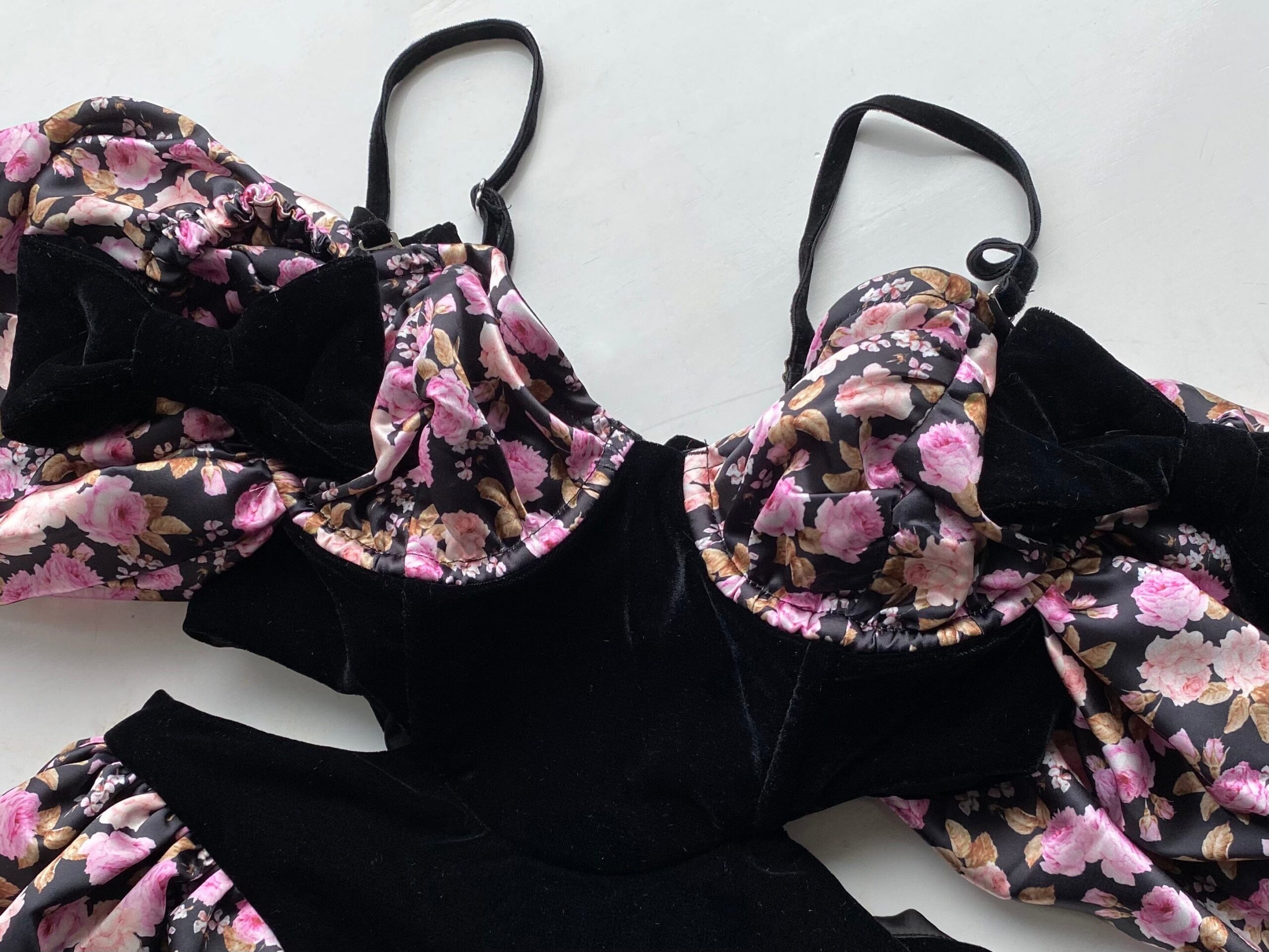 FLORAL OFF-SHOULDER MINI DRESS FOR PARTY