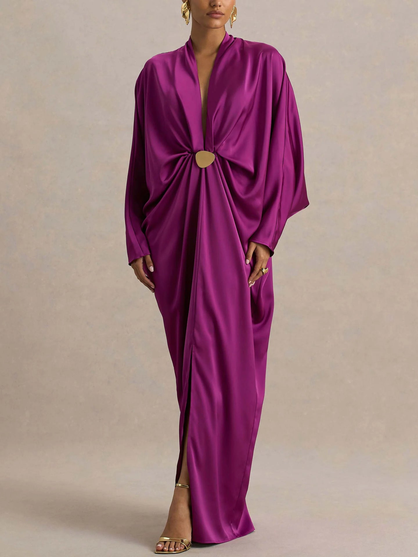 O1CN01Bx6FJO1ogO49NXlZw__2222326265254-0-cib SATIN BATWING MAXI KAFTAN DRESS FOR PARTIES