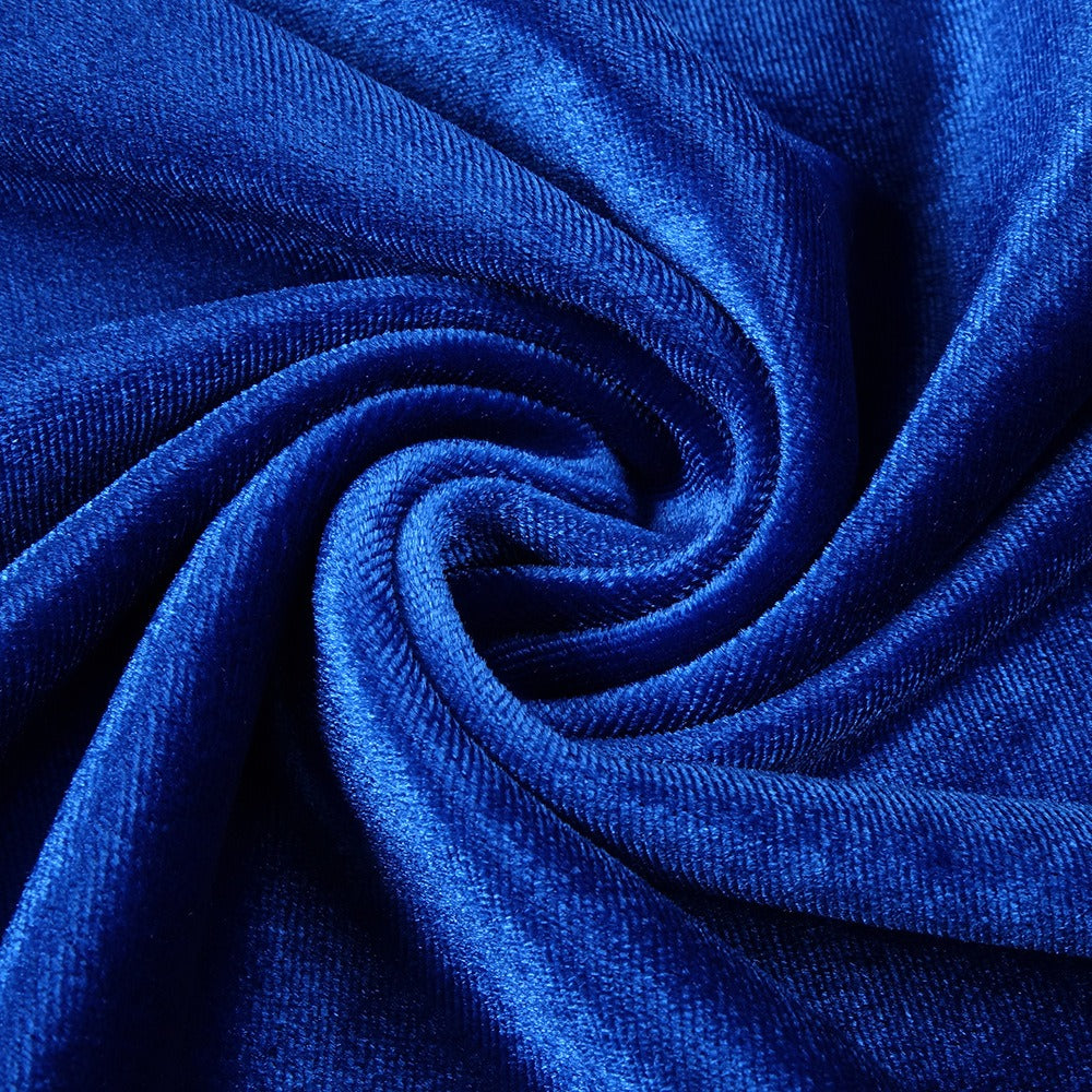ELEGANT VELVET HALTER MAXI DRESS FOR EVENING