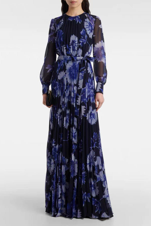 JACQUELINE V-NECK SILK MAXI DRESS BLACK