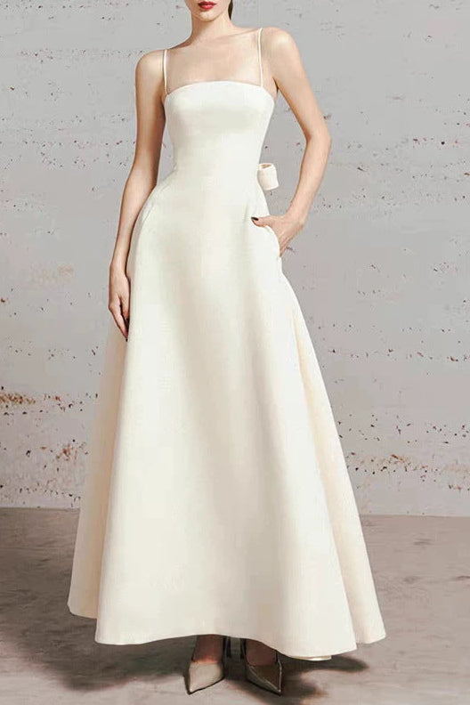 O1CN01EXQago1P4UuQ5N19Q__2222181071787-0-cib TULLE BOW SLEEVELESS MAXI DRESS IVORY