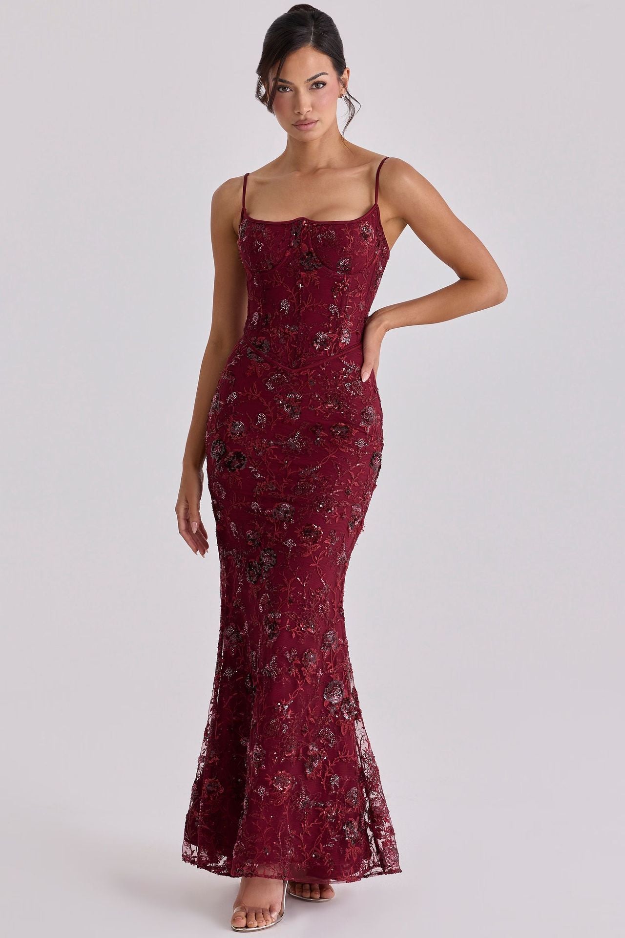 SABINA STRAPLESS BACKLESS MAXI DRESS – SEXY ELEGANT EVENING
